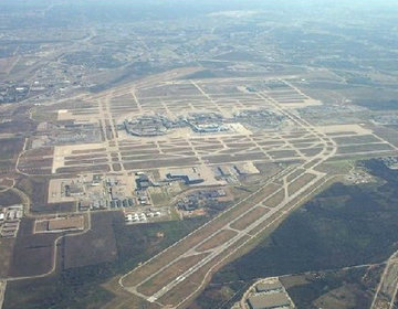 北京新机场鸟瞰设计图