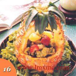 美食DIY：菠萝饭的做法