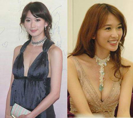 学学女明星的"挤奶"高招(图)