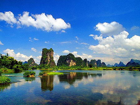 桂林 漓江 阳朔 荔浦双飞五日