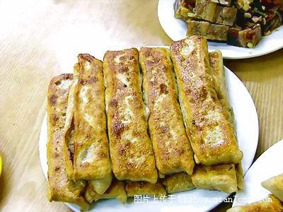 老北京小吃褡裢火烧