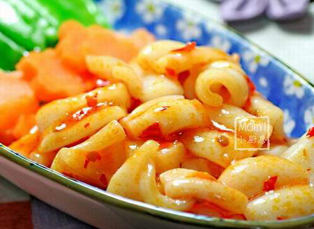 爆炒墨鱼片的做法