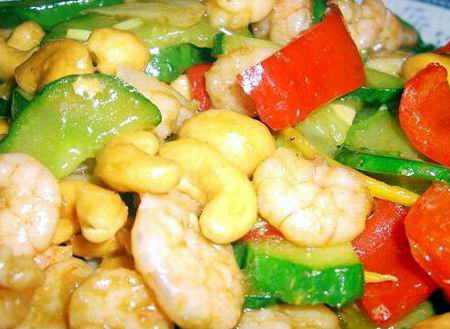 碧绿清脆炒翡翠虾仁的做法