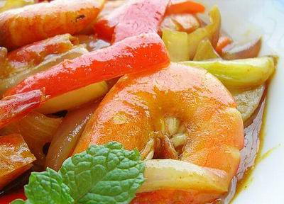 葱辣咖喱真味虾