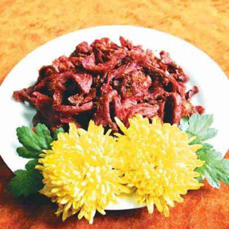 扒羊肉条的做法(京菜)