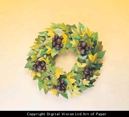 纸艺术品为家添温馨(图)