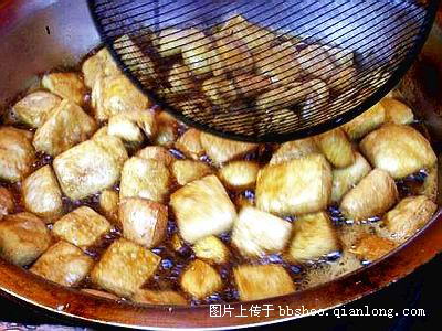卤炸豆腐