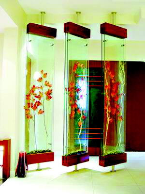 艺术玻璃打造美好家居情趣空间