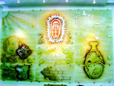 艺术玻璃打造美好家居情趣空间