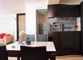 清爽又省钱 看看两房一厅是怎样练成的(组图)