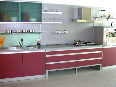 聪明煮妇精致整体厨房细节