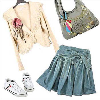 初秋转凉时尚搭配6款牛仔装