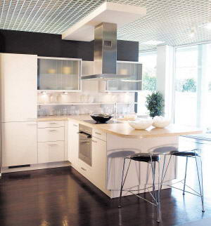 黑白之间尽显厨房简约经典