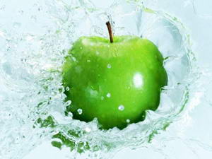 清洁口腔可多嚼苹果(图)