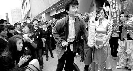 香港明星成龙咖啡馆在北京正式开张