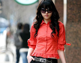 京城OL必备的8款衬衫(图)