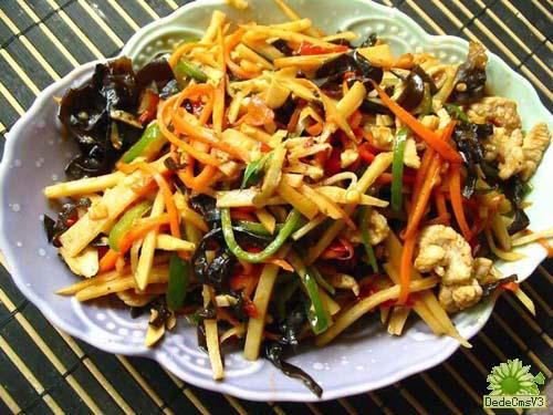 鱼香肉丝的做法