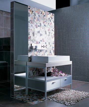 时尚卫浴主题墙