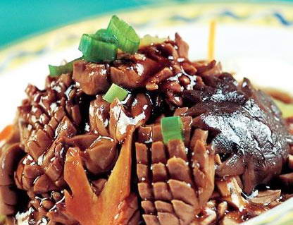 孕期补铁食谱：火爆腰花