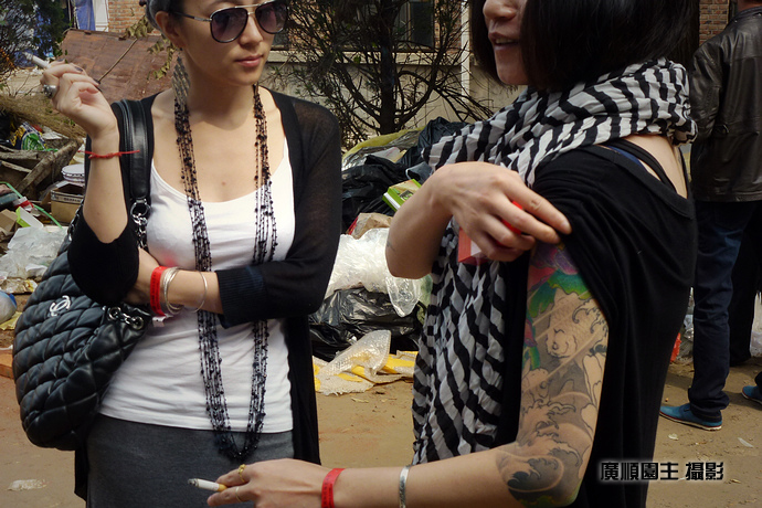 北京纹身艺术节实拍照片