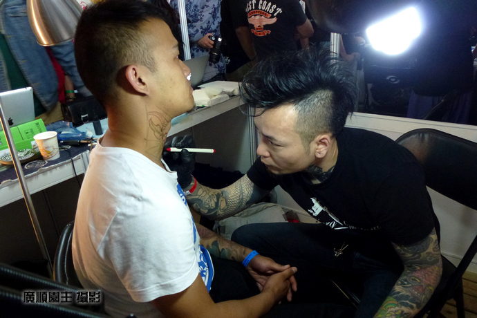 北京纹身艺术节实拍照片