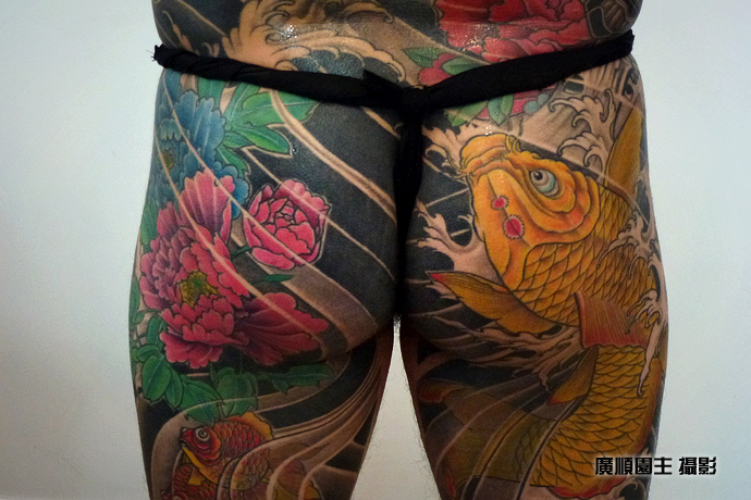 北京纹身艺术节实拍照片