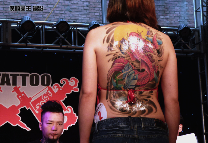 北京纹身艺术节实拍照片