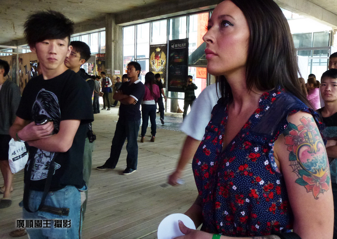 北京纹身艺术节实拍照片