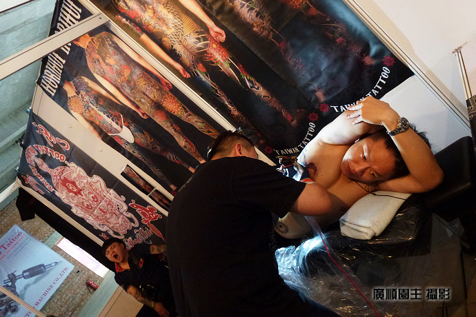 北京纹身艺术节实拍照片