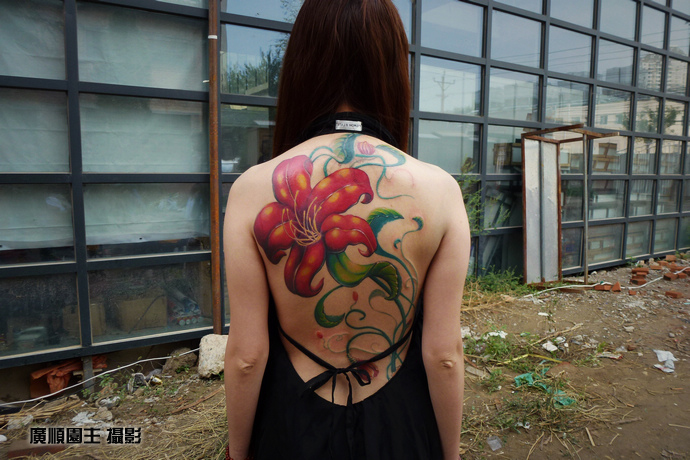 北京纹身艺术节实拍照片