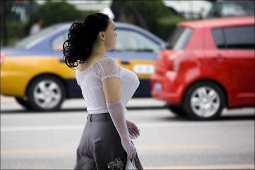 实拍令GG震惊MM惭愧的"京城第一波"(图)