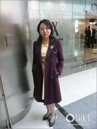 北京街拍MM裙装打扮