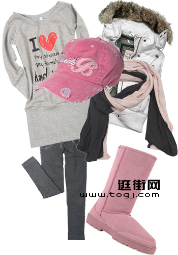 青春活力休闲装女孩早春出击(图)