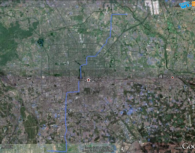 北京地铁20号线线路图
