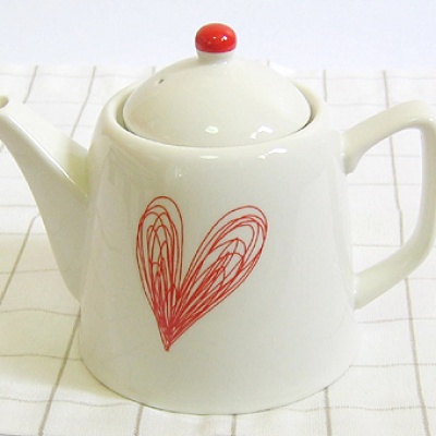 可爱马克茶壶夏季好伴侣