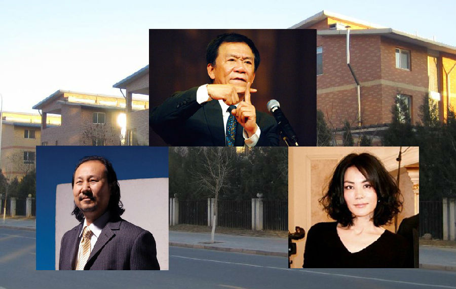 温榆河畔的中央别墅区已故相声表演艺术家侯耀文的身后事纠纷让老牌别墅玫瑰园走入了公众的视线，蒙古歌王腾格尔和众多老牌艺人都是这里的邻居，但这早已是中央别墅区的老皇历了。最新的晴翠园别墅，因为王菲夫妇的购买而闻名。这座位于温榆河畔的风水宝地，是王菲在36岁生日花费1800万元巨款购得，夫妇二人的好朋友赵薇也住在这里。