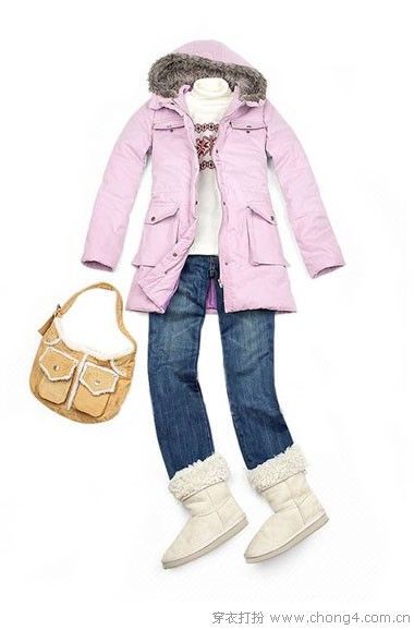 漂亮不臃肿的冬日搭配