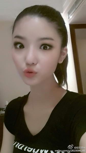 欧阳静的素颜照