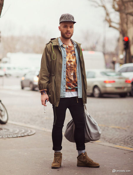 时尚潮男秋冬街头型格PK战