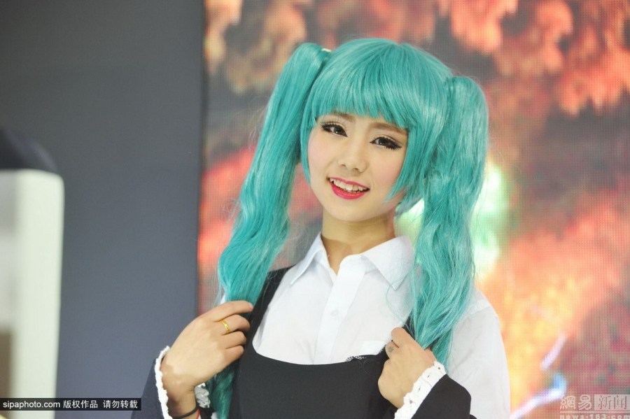 北京动漫展现场性感火辣showgirl