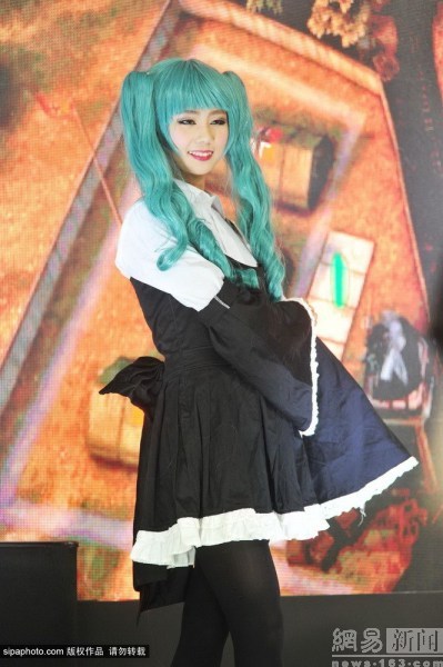 北京动漫展现场性感火辣showgirl