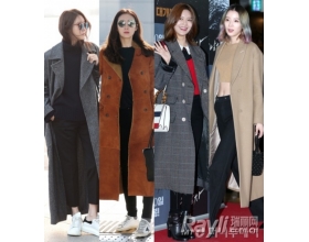 长大衣到脚踝才是真时髦 韩星教你最潮复古风