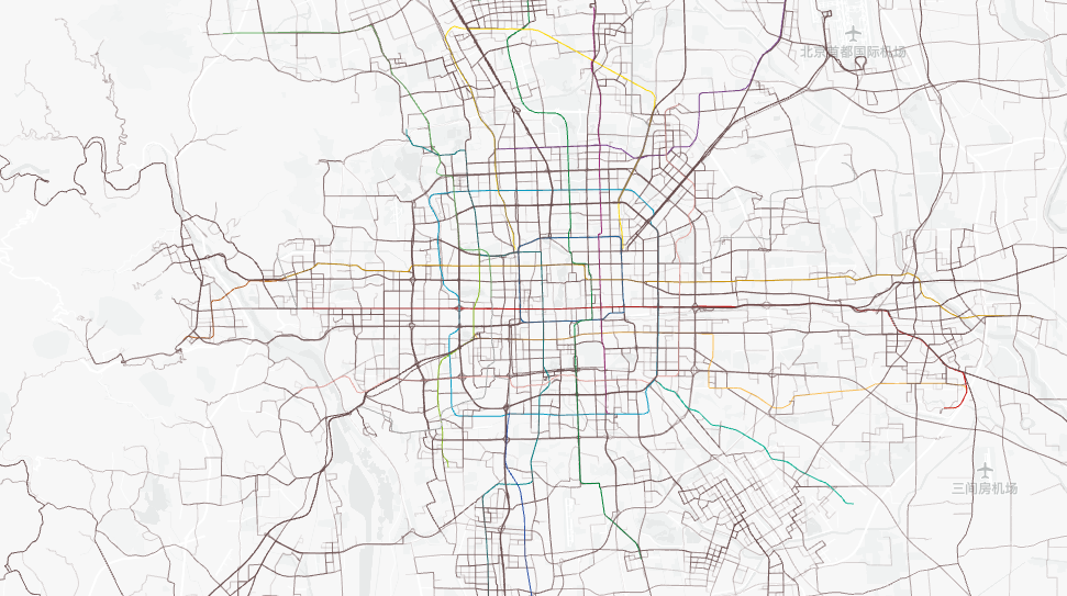 北京公交可视化地图项目