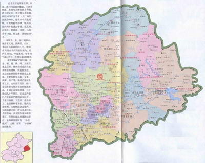 平谷区旅游地图