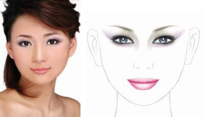 眉毛有型 化什么妆都美丽