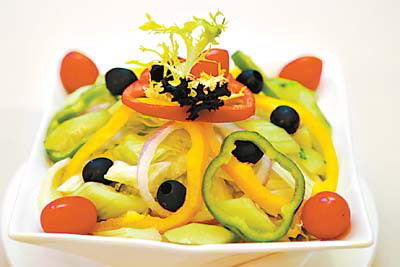 秋季沙拉 视觉味觉的盛宴