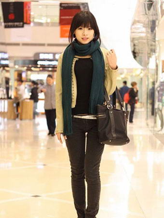 绿色的深浅混搭突出层次