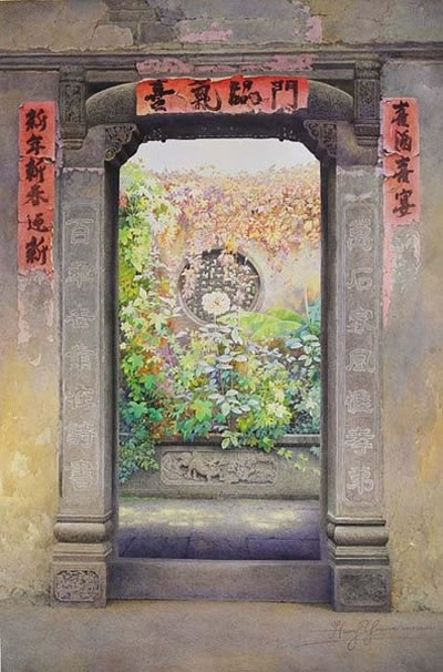 老北京图画
