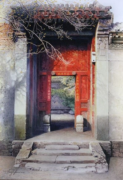 老北京图画