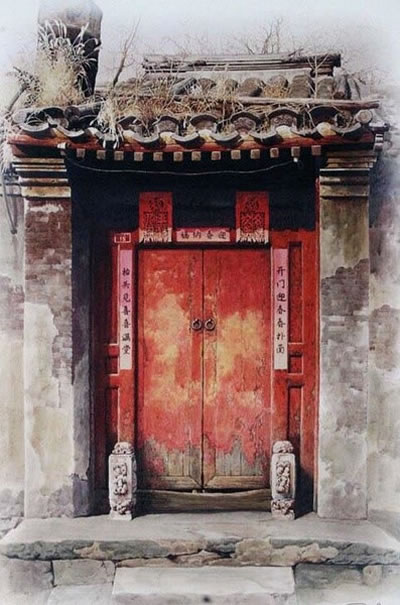 老北京图画